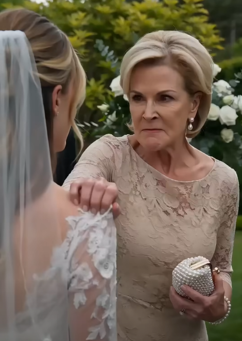 “His mother ripped the bride’s dress… then the hidden scar exposed everything.”