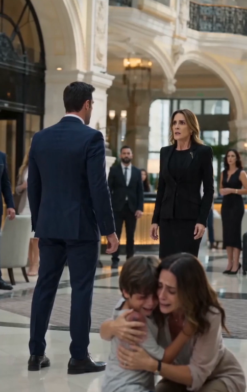 THE BOY WHO BROKE INTO THE GALA... AND CALLED THE MOST POWERFUL WOMAN IN THE ROOM "MOM"