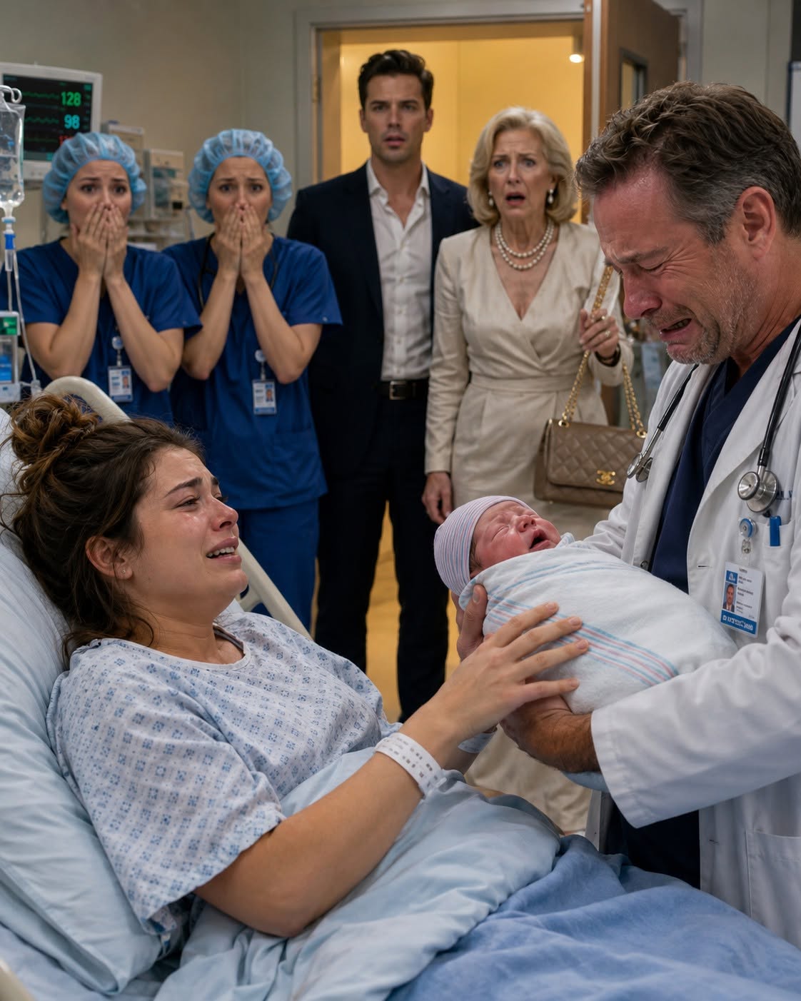 After my divorce, I had no one left to lean on. I was pregnant, broke, and taking every job I could find just to survive. I drove myself to the hospital in labor, certain the hardest part was about to begin. But only minutes after my son was born, the doctor looked into his tiny face, burst into tears, and whispered, "This... this shouldn't be possible."