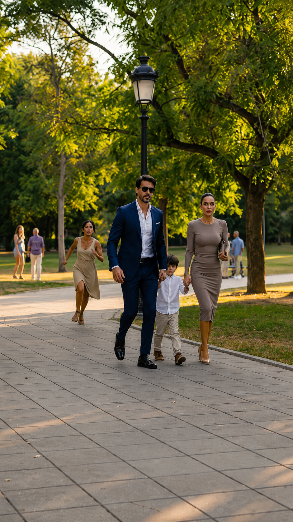 Le couple fortuné emmenait le garçon hors du parc... mais lorsqu'il a crié « Maman ! », tout le monde a découvert qu'ils l'avaient enlevé.