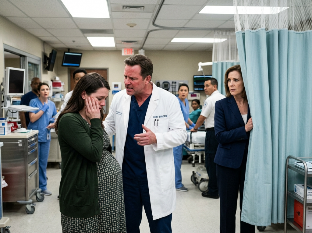 The “untouchable” Chief Surgeon just slapped his pregnant wife in a packed ER. 48 hours later? The Director’s savage revenge ruined him…