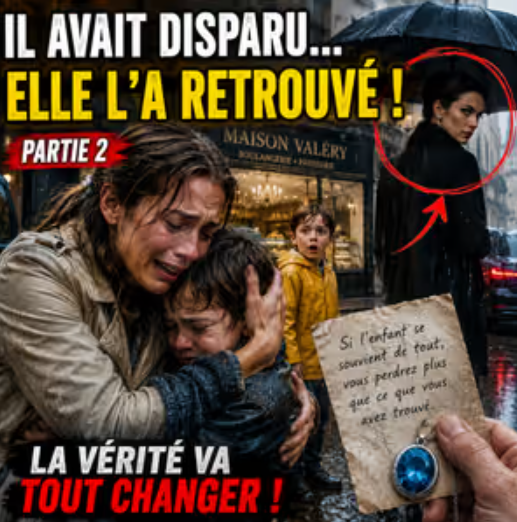 LE COLLIER EST TOMBÉ SOUS LA PLUIE… ET UNE MÈRE A RECONNU L’IMPOSSIBLE
