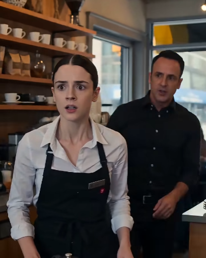 La serveuse a perdu son emploi pour avoir aidé un inconnu à moto… quelques minutes plus tard, un appel téléphonique a plongé tout le restaurant dans le silence.