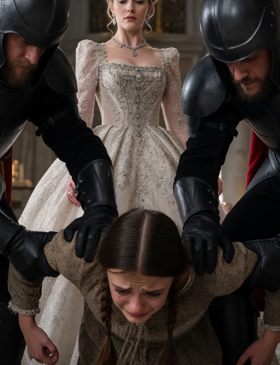 La princesse a giflé un mendiant devant toute la cour. Puis le roi a aperçu sa clavicule.