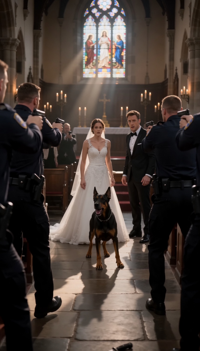 A Dog Charged the Bride at the Altar—Then a Hidden Knife Fell Out