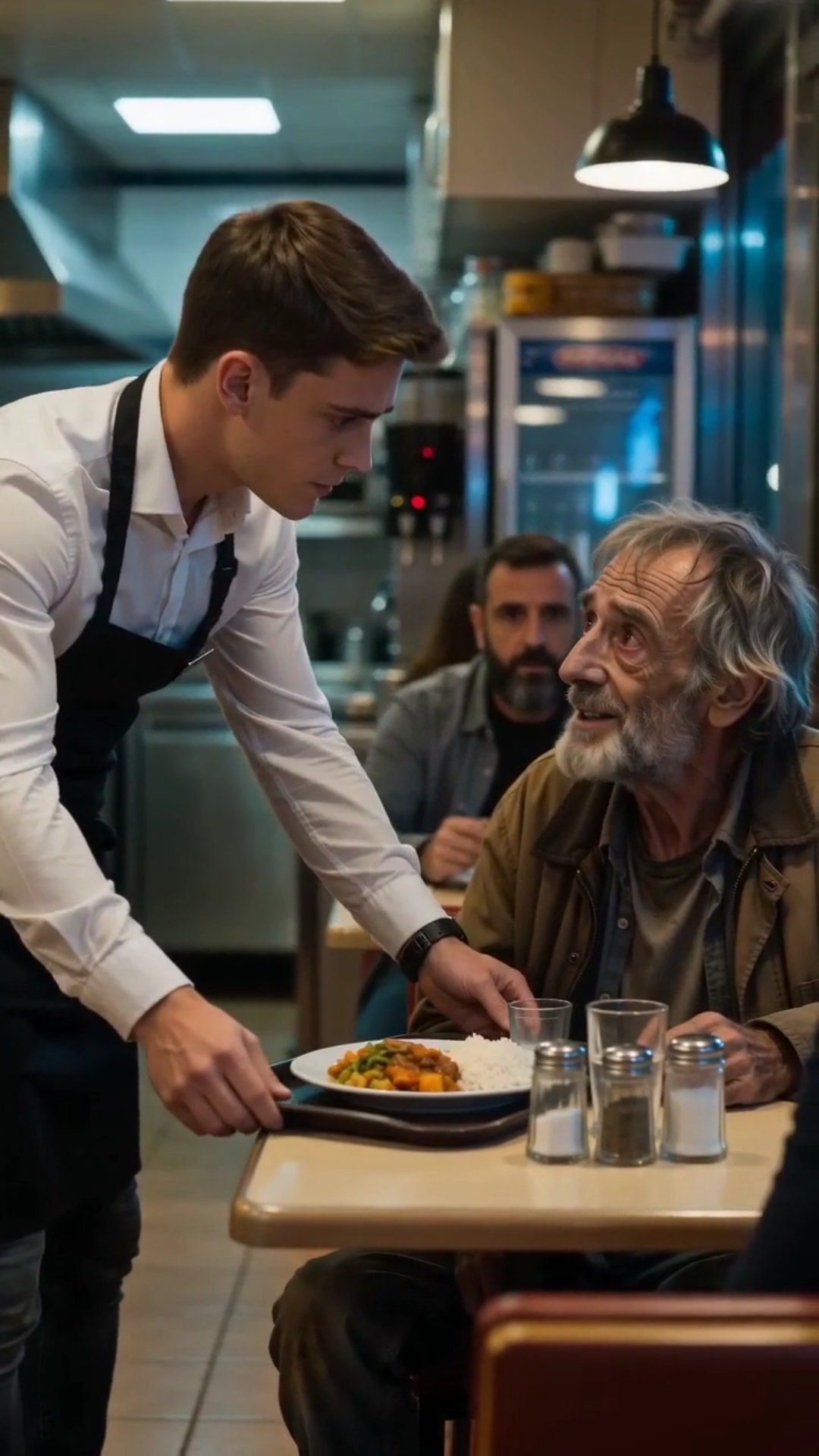 Lo Despidieron Por Darle Comida A Un Anciano… Pero Nadie Sabía Que Él Era El Dueño