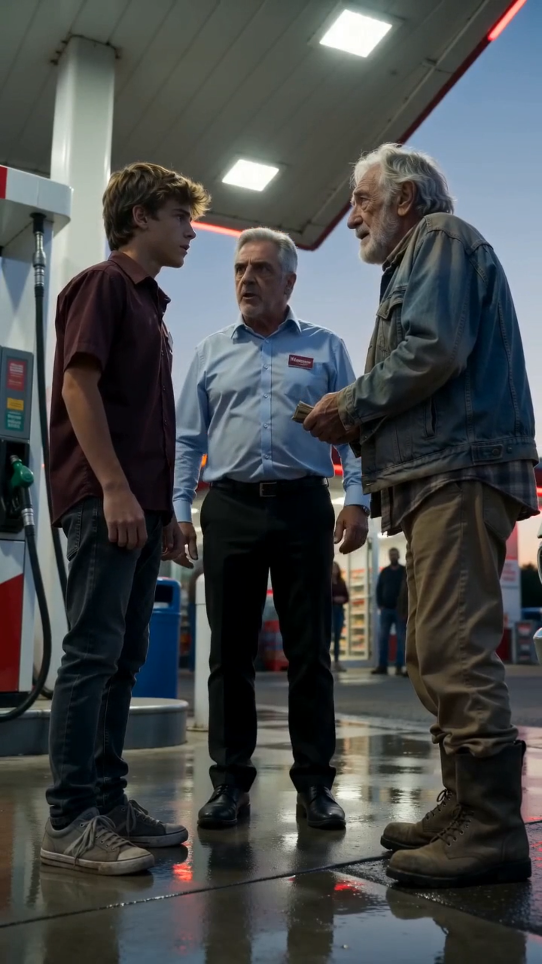 Creyeron Que Era Un Anciano Sin Dinero… Pero Era El Hombre Más Poderoso De La Gasolinera