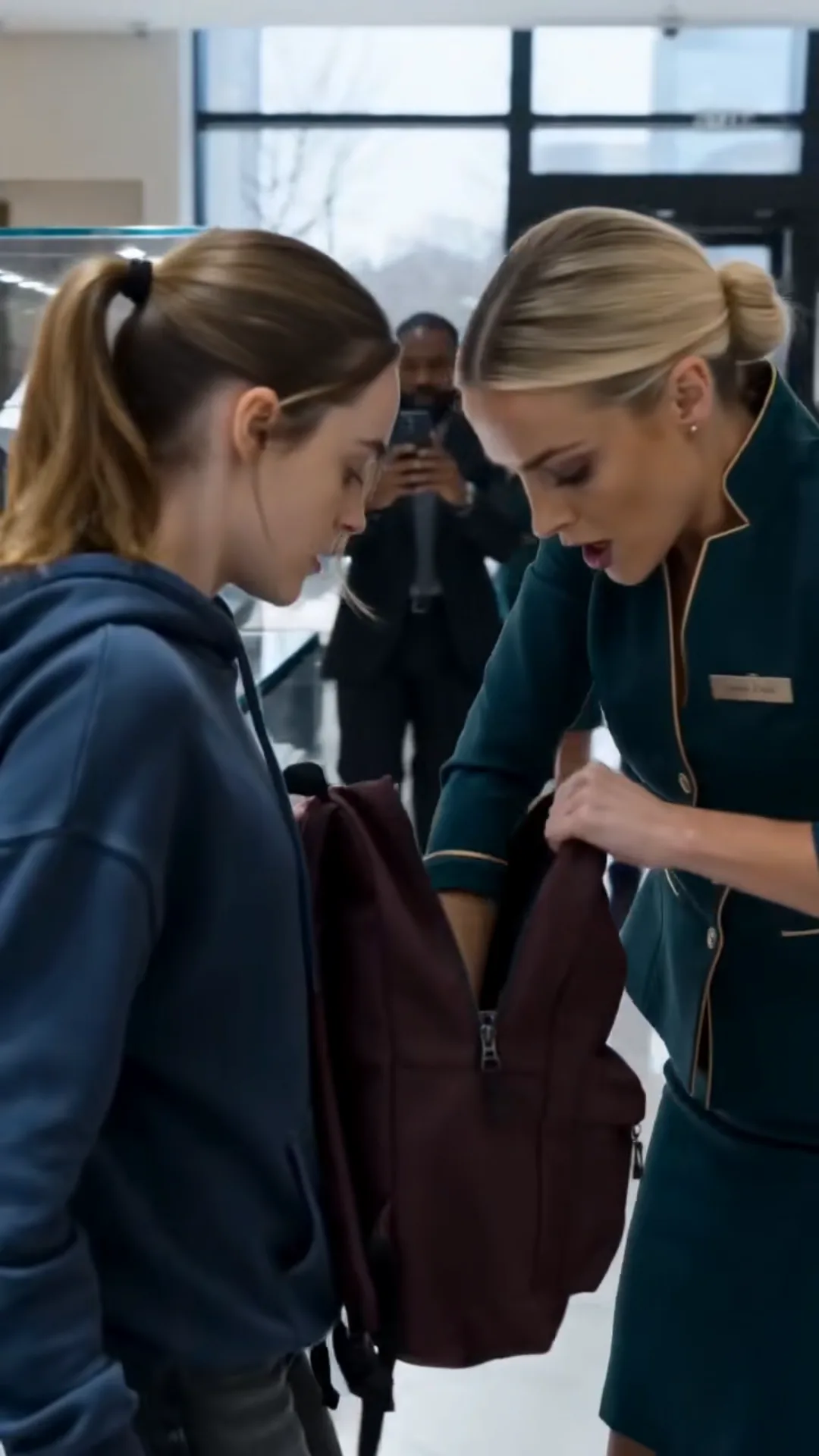 Elle humilie Riley devant les clients… quelques minutes plus tard, les caméras parlent