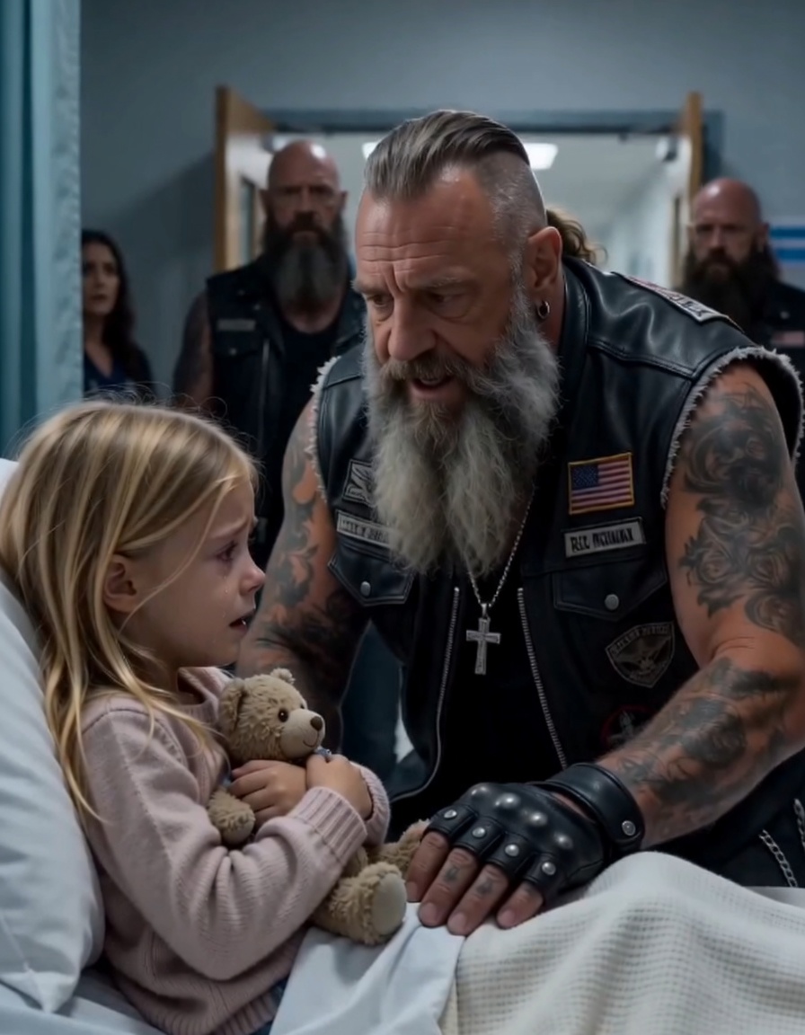 **Nadie Vino por Emily… Hasta que Cientos de Bikers Rodearon el Hospital por una Niña Olvidada**
