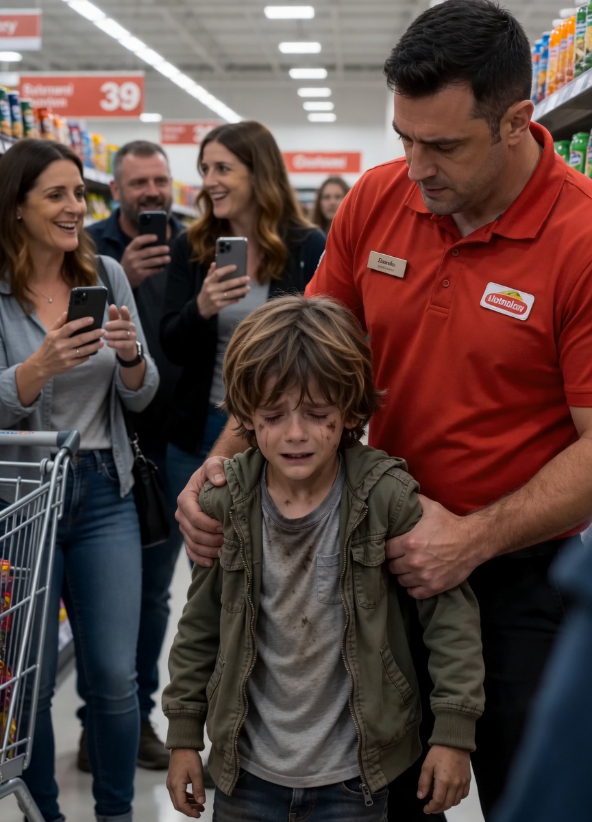 ACUSARON A UN NIÑO DE ROBAR EN EL SUPERMERCADO… HASTA QUE SU PULSERA REVELÓ UNA VERDAD OCULTA DURANTE SEIS AÑOS