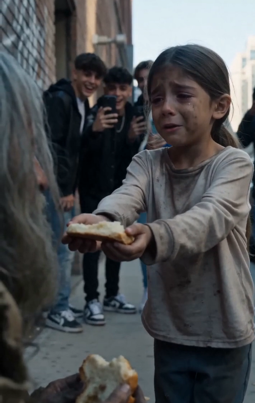LA NIÑA QUE COMPARTIÓ SU PAN CON UN BILLONARIO PERDIDO