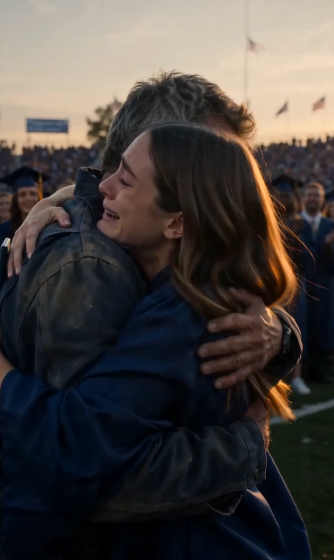 CREYÓ QUE SU PADRE LA ABANDONÓ… HASTA EL DÍA DE SU GRADUACIÓN