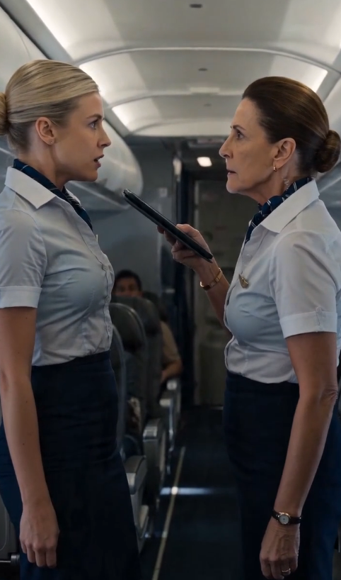 PARTE 2: LE SIRVIERON PAN CON MOHO EN PRIMERA CLASE… SIN SABER QUE ÉL HABÍA CONSTRUIDO EL SISTEMA DEL AVIÓN  El capitán Douglas Vance apareció en la cabina de primera clase con el rostro serio.  No gritó.  No hizo preguntas inútiles.  Solo se acercó a Byron y dijo:  —Señor, ¿puedo ver las fotografías?  Byron le entregó el teléfono.  El capitán observó cada imagen.  El pan con moho.  El pollo gris.  El plato podrido frente al filete de res servido al pasajero blanco.  Luego revisó el sistema interno del avión.  Y encontró algo peor.  Sandra había escrito un reporte falso acusando a Byron de estar agresivo, hostil e intoxicado.  Lo había hecho justo cuando él estaba en el baño.  También había retirado el plato podrido para eliminar la evidencia.  Pero el avión tenía cámaras.  El sistema guardaba cada registro.  Cada hora.  Cada acción.  Cada mentira.  El capitán miró a Sandra.  —Usted preparó comida vencida antes del despegue. Se la sirvió deliberadamente al único pasajero negro de primera clase. Después eliminó la evidencia y escribió un reporte falso.  Sandra intentó defenderse.  —Capitán, yo no sabía quién era él.  El rostro del capitán se endureció.  —Ese es exactamente el problema. No tenía que saberlo. Era un pasajero. Pagó su asiento. Y usted le sirvió moho.  La cabina entera guardó silencio.  Luego el capitán pronunció las palabras que destruyeron la carrera de Sandra Keene.  —Queda relevada de sus funciones inmediatamente. No atenderá a ningún pasajero por el resto del vuelo. Al aterrizar, será recibida por representantes de la aerolínea.  Sandra quedó pálida.  —No puede hacer esto. Tengo dieciocho años de servicio.  —Dieciocho años no la protegen de fotografías, testigos, cámaras y un reporte falso.  Sandra se quitó el delantal lentamente.  Caminó hacia la parte trasera del avión.  Nadie habló mientras pasaba.  Por primera vez, la mujer que había hecho sentir invisible a otros era la que no podía mirar a nadie a los ojos.  Cuando el avión aterrizó en Los Ángeles, dos ejecutivos de la aerolínea esperaban en la puerta.  Sandra fue escoltada fuera antes que todos los pasajeros.  Ese mismo día fue despedida.  La investigación reveló que no era la primera vez.  Durante años, varios pasajeros habían presentado quejas contra ella.  Muchas involucraban a personas de color.  Pero la aerolínea siempre las había cerrado sin consecuencias.  Esta vez no pudieron esconderlo.  Había fotos.  Había testigos.  Había grabaciones.  Y había una maestra jubilada llamada Loretta Sims que decidió no quedarse sentada.  Byron presentó una demanda.  La aerolínea llegó a un acuerdo millonario.  Pero él no se quedó con el dinero.  Lo donó para crear la Fundación Loretta Sims por los Derechos de los Pasajeros.  Una organización dedicada a ayudar a personas discriminadas en aeropuertos y aviones.  Loretta lloró cuando vio su nombre en la entrada del edificio.  —Yo solo hice lo correcto —dijo.  Byron sonrió.  —A veces eso es exactamente lo que cambia el mundo.  Seis meses después, Byron volvió a tomar el mismo vuelo.  Atlanta a Los Ángeles.  Primera clase.  Asiento 2A.  Misma camiseta negra.  Mismos jeans.  Mismos tenis blancos.  Una joven azafata se acercó con una sonrisa amable.  —Buenos días, señor. Bienvenido a bordo. ¿Le gustaría algo de beber?  Byron cerró su libro lentamente.  —Ginger ale, por favor.  Ella lo sirvió con cuidado.  Ni una gota cayó sobre la mesa.  Más tarde le llevó su comida.  Filete de res.  Verduras asadas.  Pan caliente.  Todo servido con respeto.  Byron miró por la ventana.  El avión volaba a 36.000 pies.  La misma altura donde meses antes alguien intentó humillarlo.  Pero esta vez nadie le dijo que no pertenecía.  Nadie lo ignoró.  Nadie le sirvió basura.  Y en algún lugar de Atlanta, Loretta Sims seguía leyendo denuncias con sus gafas puestas y un bolígrafo rojo en la mano.  Porque aquel día en el avión demostró una verdad sencilla:  No siempre necesitas poder para cambiar una injusticia.  A veces solo necesitas levantarte.  Cruzar la cortina.  Y decir en voz alta:  —Esto está mal.  FIN.