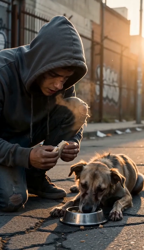 “El Hombre que Golpeó a una Pandilla por su Perro… y Descubrió que la Lealtad Puede Cambiar una Vida”