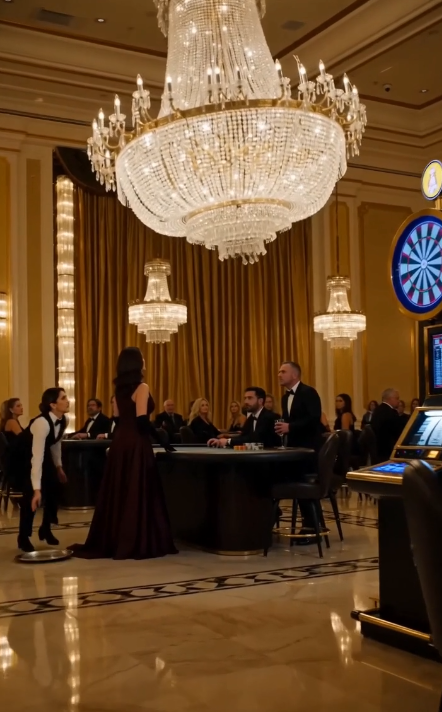 Despidieron a la Camarera por Salvar a una Mujer Bajo una Lámpara de Cristal… Pero el Informe Oculto Reveló que Alguien Había Planeado su Muerte Dentro del Casino