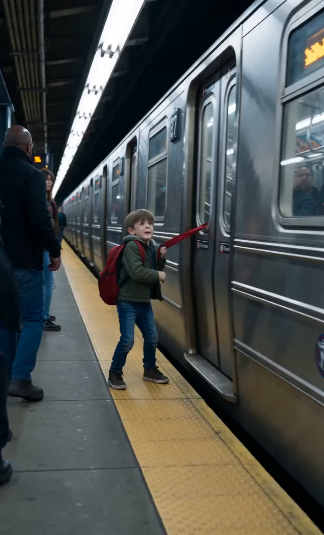 Despidieron al Limpiador por Detener un Tren y Salvar a un Niño… Pero una Vieja Credencial Reveló que Podía Ser el Hermano Desaparecido de su Madre