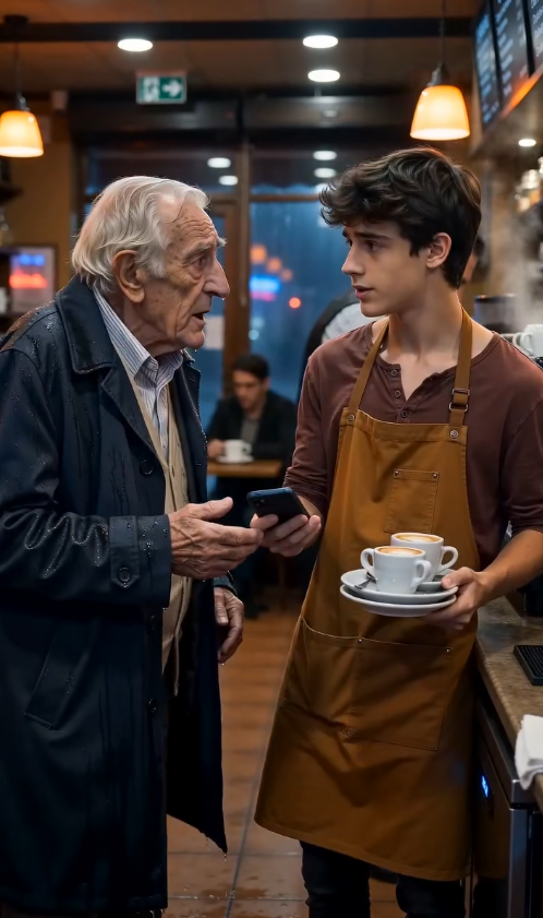 Despidieron a Mateo por Prestar su Teléfono a un Anciano… Pero el Hombre que Llegó Dijo que Llevaban Veinte Años Buscándolo