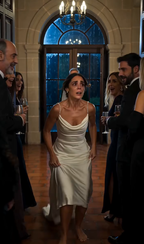 La Novia Huyó Descalza de Su Propia Boda… Hasta Que Su Tío Sacó Un Sobre Que Hizo Palidecer Al Novio