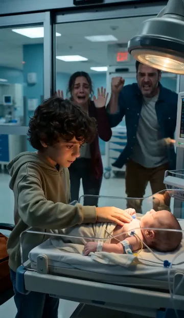 EL NIÑO QUE SALVÓ AL HIJO BEBÉ DEL BILLONARIO