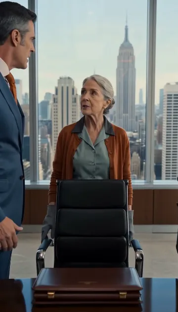 LA LIMPIADORA INTERRUMPIÓ UNA VOTACIÓN DE MILES DE MILLONES… Y UNA SOLA LLAMADA REVELÓ POR QUÉ LA SILLA MÁS IMPORTANTE LLEVABA DOCE AÑOS VACÍA