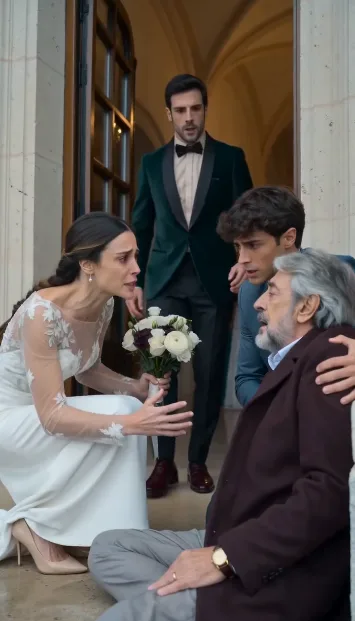 EL PADRE QUE DESAPARECIÓ CUANDO ELLA TENÍA SEIS AÑOS REAPARECIÓ EL DÍA DE SU BODA… Y AL VER AL NOVIO LE SUPLICÓ QUE NO SE CASARA CON ÉL