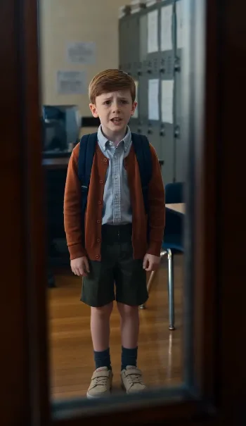EL CONSERJE ESCUCHÓ A UN NIÑO LLORANDO EN UN AULA CERRADA… Y EL USB QUE EL PEQUEÑO LE ENTREGÓ DESTAPÓ EL SECRETO QUE EL COLEGIO LLEVABA AÑOS OCULTANDO BAJO TIERRA