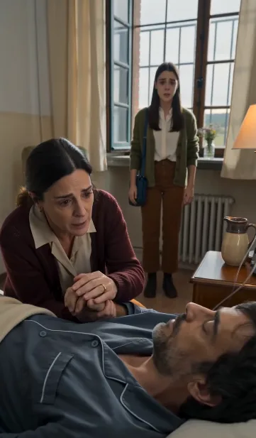 ESTABA A PUNTO DE SOLTAR LA MANO DE SU MARIDO… PERO CUANDO ÉL LA APRETÓ DOS VECES, SU HIJA DESCUBRIÓ EL SECRETO QUE INTENTABA CONTARLES ANTES DE DEJAR DE RESPONDER