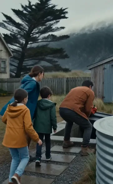 CORRIERON AL REFUGIO ANTES DE QUE LLEGARA EL TSUNAMI… PERO LA PERSONA QUE VIERON JUNTO A LA CASA HABÍA DESAPARECIDO DOCE AÑOS ATRÁS