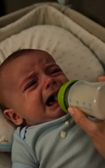EL BEBÉ LLORABA CADA VEZ QUE VEÍA EL BIBERÓN VERDE… HASTA QUE SU HERMANA DIJO: «YO LA VI CAMBIARLOS»
