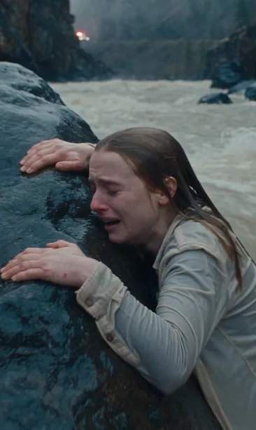 LA CORRIENTE ESTABA A PUNTO DE ARRASTRARLA… PERO JUSTO CUANDO EMMA YA NO PODÍA SUJETARSE, ESCUCHÓ UNA SIRENA ENTRE LA NIEBLA