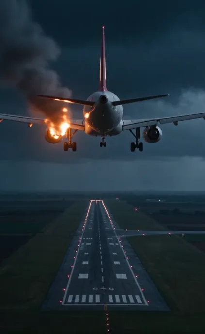 EL AVIÓN QUE ATERRIZÓ DOS VECES — CON VEINTE AÑOS DE DIFERENCIA