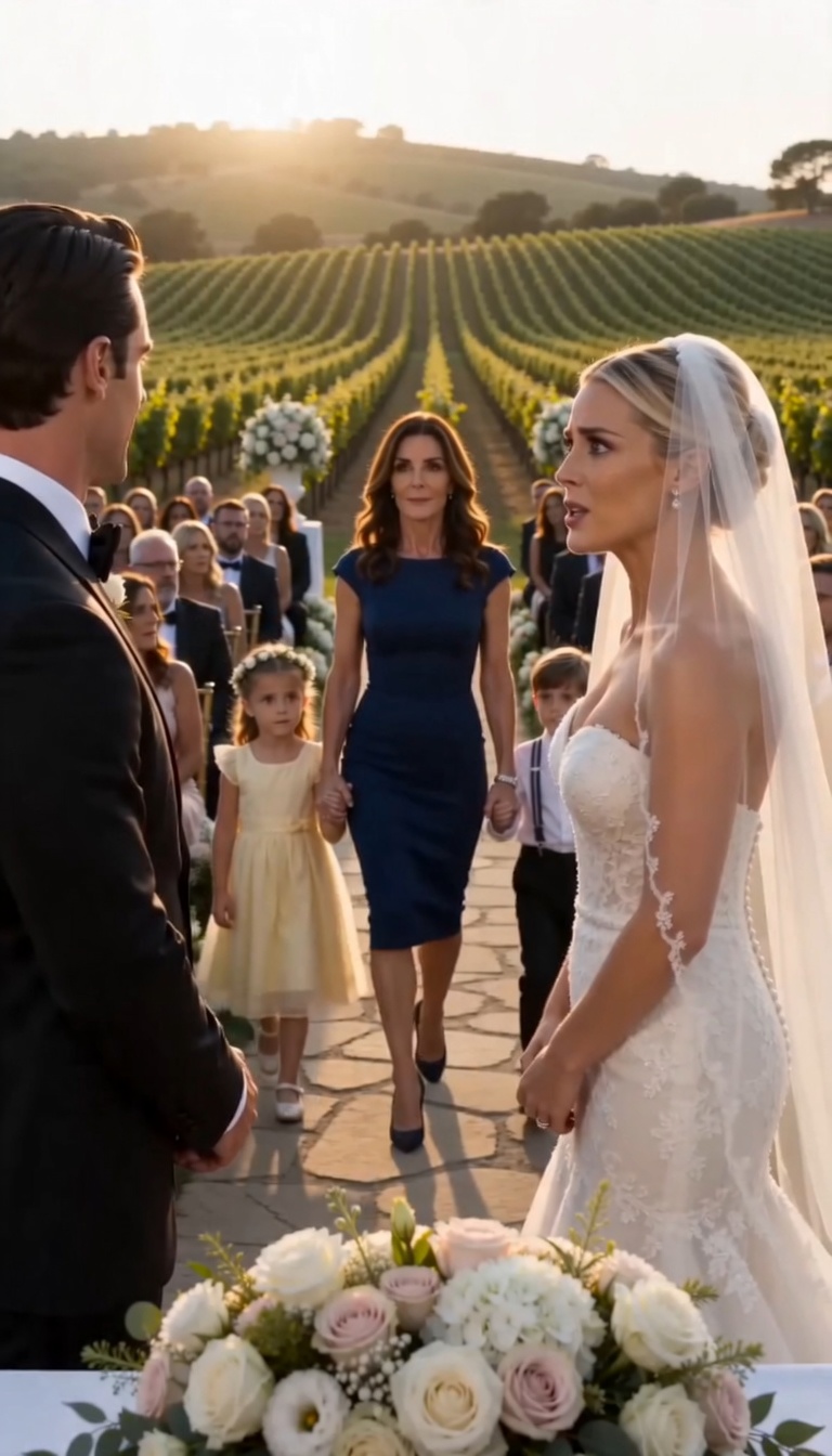 Él invitó a su exesposa a verlo casarse con otra mujer. Nunca imaginó que sus hijos arruinarían su día perfecto.