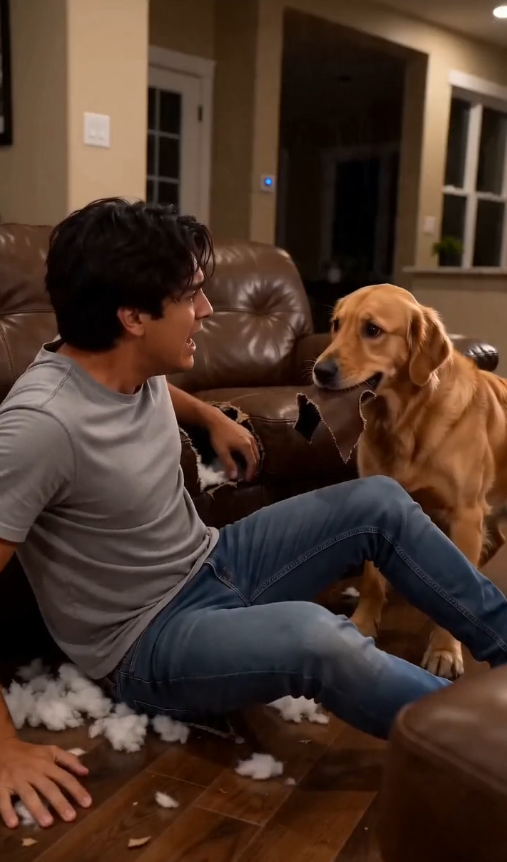 Mi Perro No Dejaba de Rasguñar el Sofá Nuevo… Entonces Lo Abrí