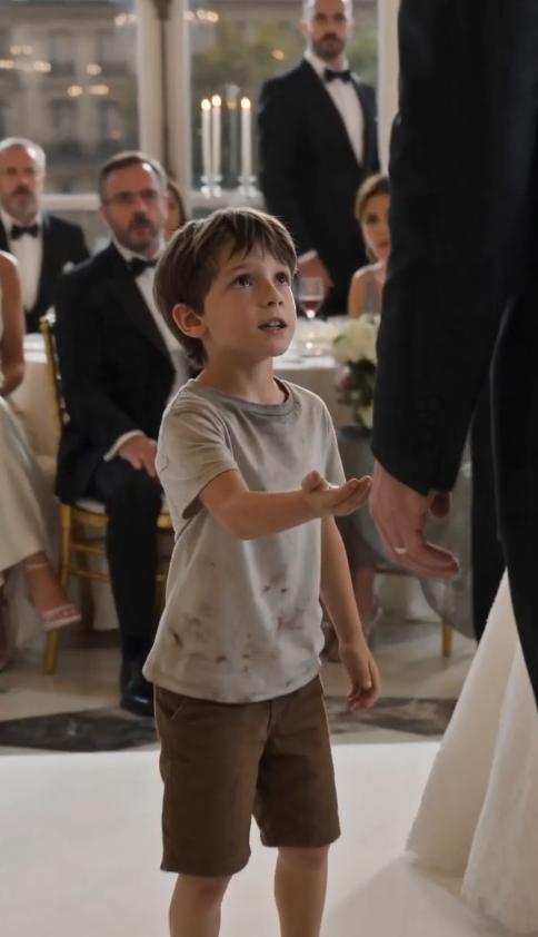 Le Petit Garçon Pieds Nus Interrompit le Mariage… Et le Marié Tomba à Genoux