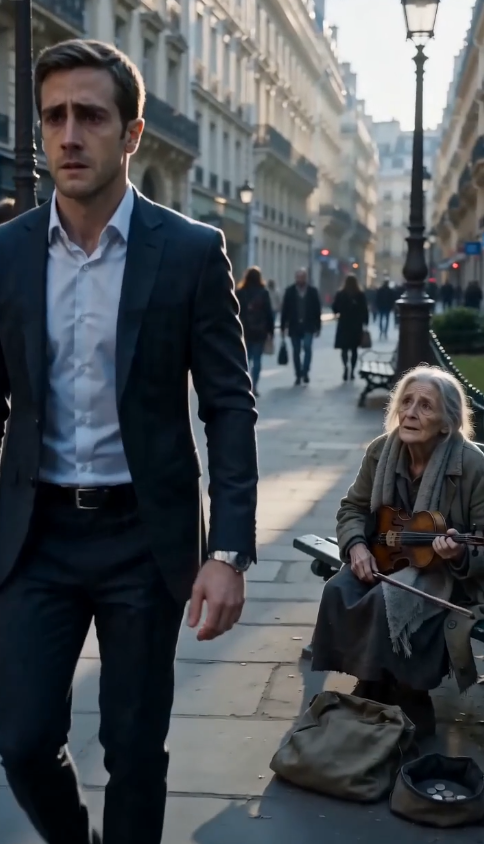 Un Millionnaire Ignora Une Musicienne de Rue