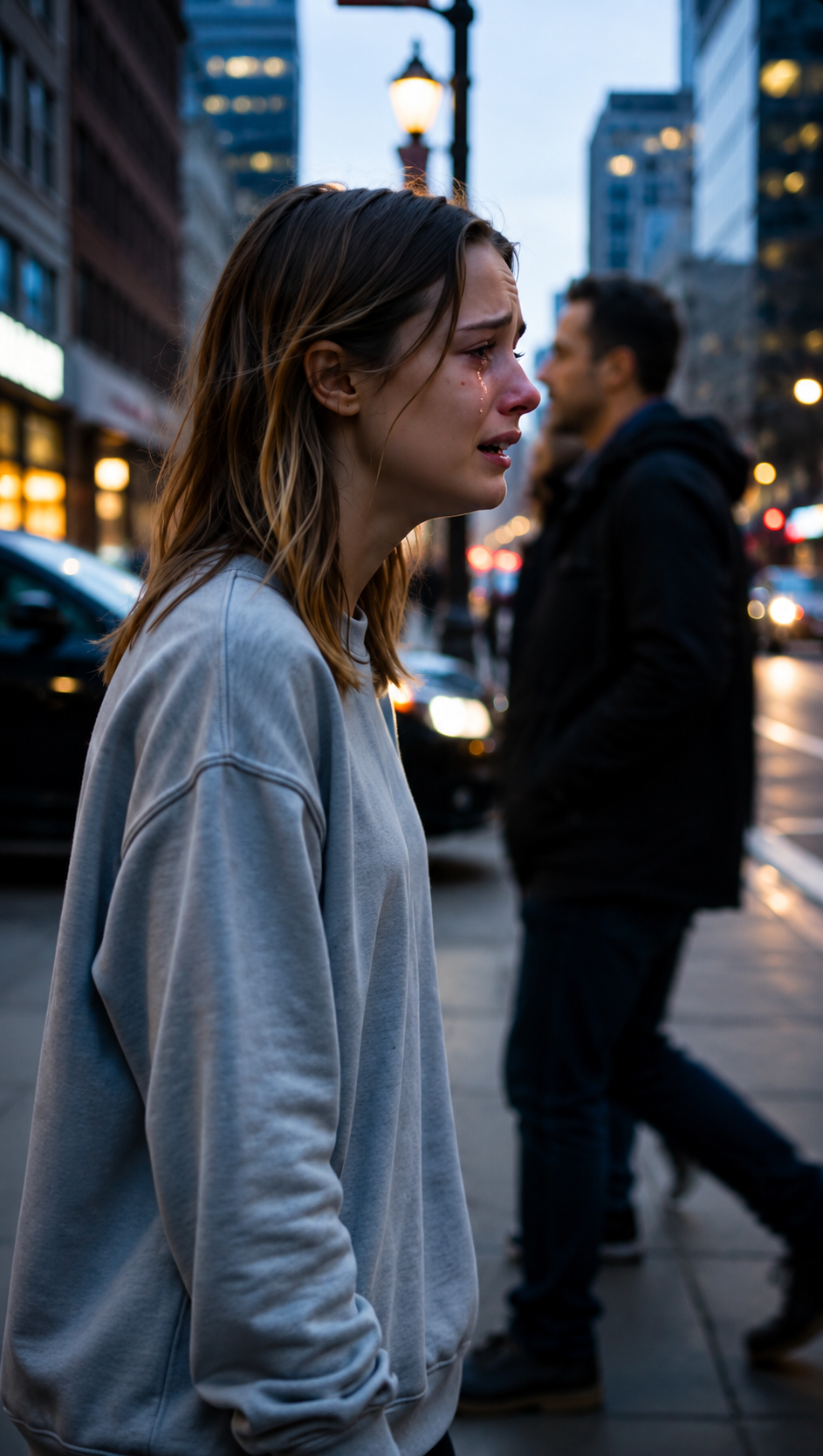 Guided by a Stray's Grace: How a Cold City Street Led Her to a Miracle