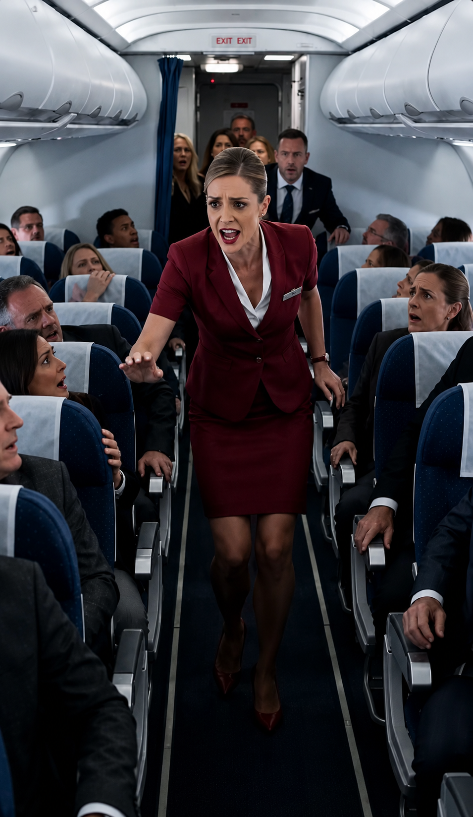 A Terrified Flight Attendant Didn’t Believe The Child… Until He Saved The Plane