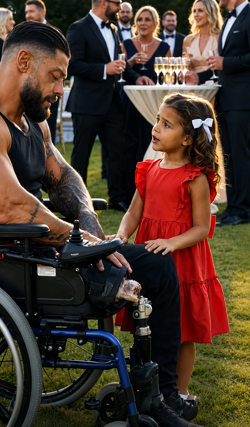 A Little Girl Asked A Disabled Veteran One Simple Question… And He Burst Into Tears
