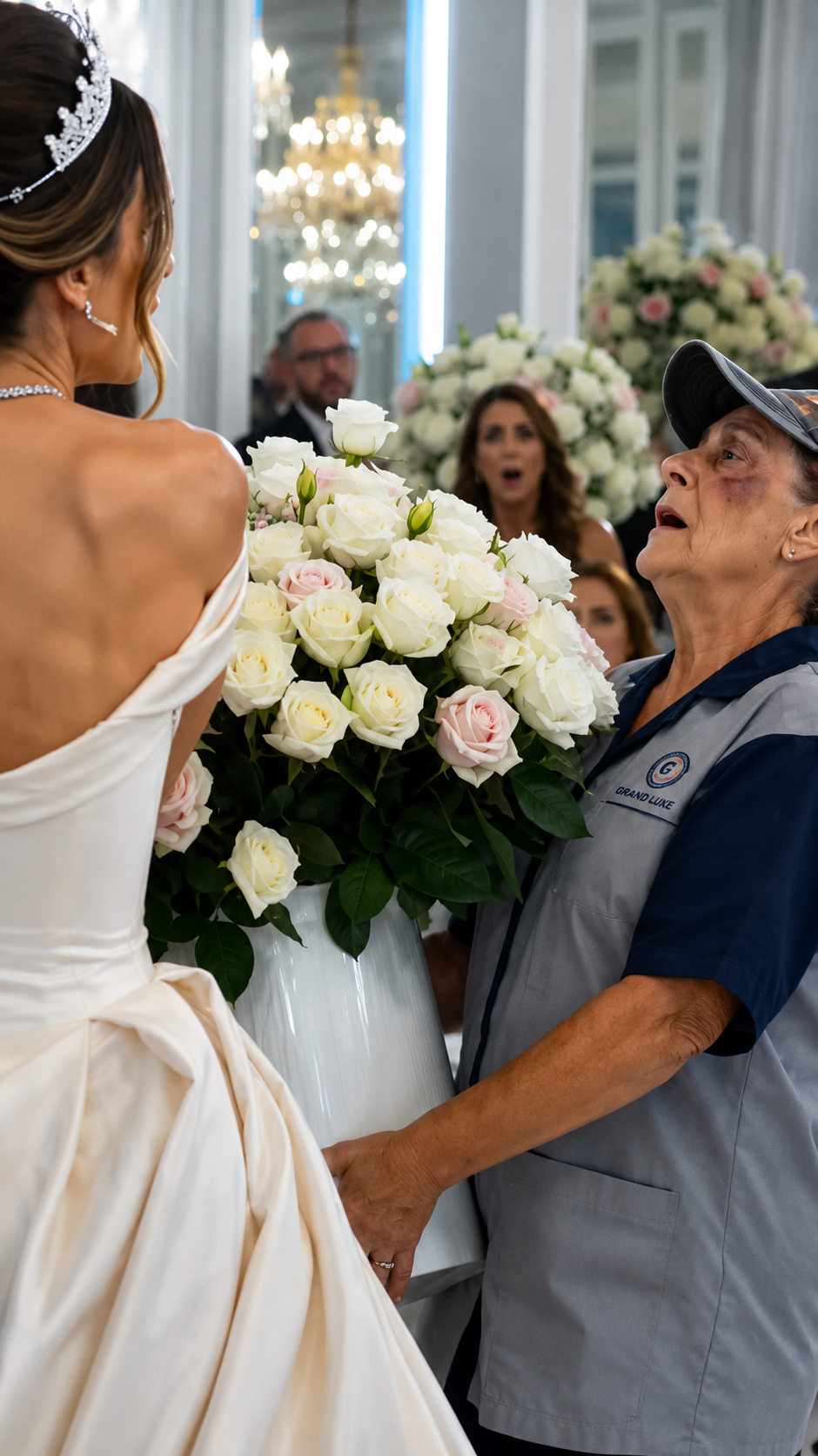 A Bride Slapped An Old Woman At Her Own Wedding… Then The Groom Ended The Ceremony Instantly
