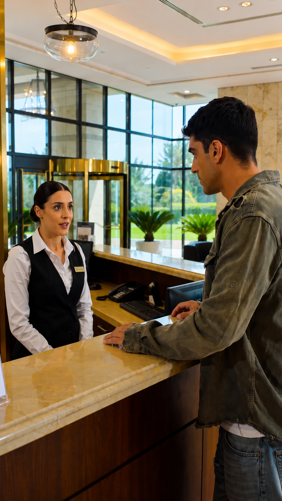A Receptionist Ignored A Man In A Dusty Jacket… Then The Hotel CEO Bowed To Him