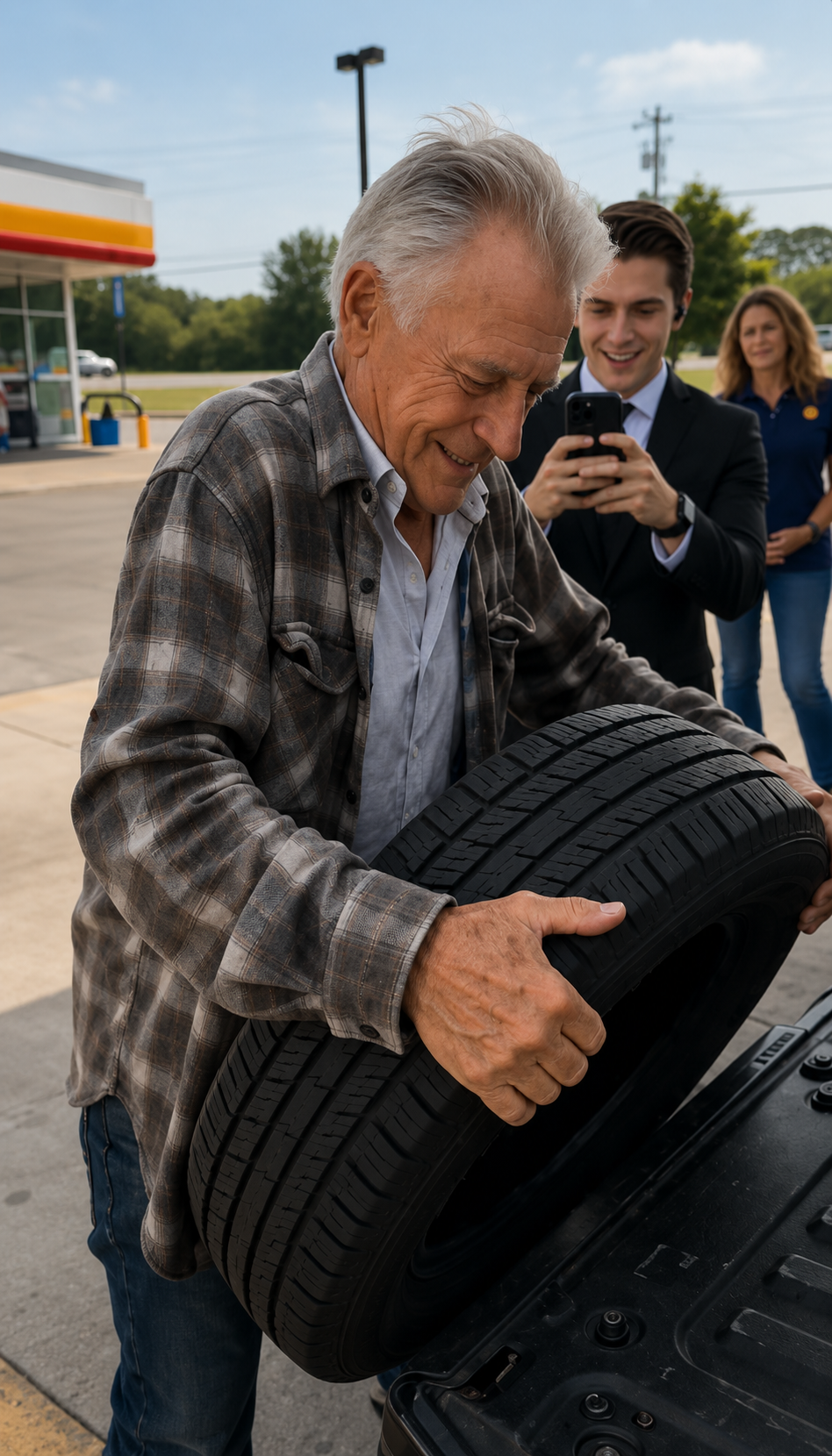 A Young Worker Helped An Old Stranger For Free… Then His Life Changed Forever