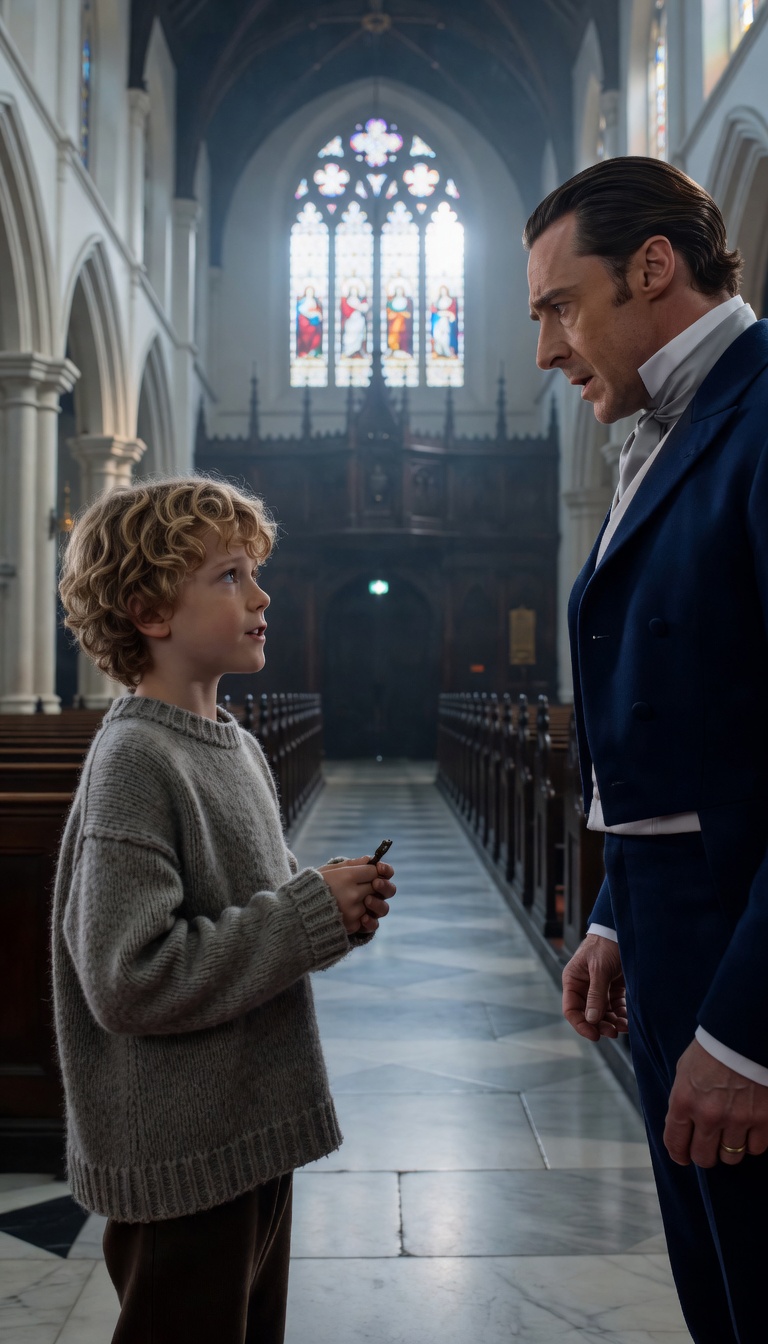 A Little Boy Walked Into An Ancient Church With A Rusted Key… Then A Powerful Man Broke Down