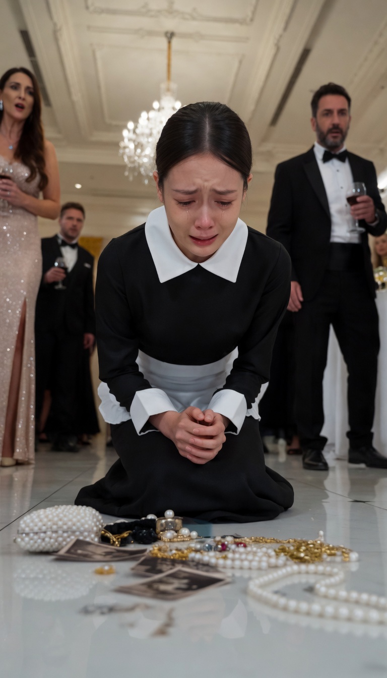 The Entire Royal Banquet Fell Silent After The Billionaire Recognized The Maid’s Photograph