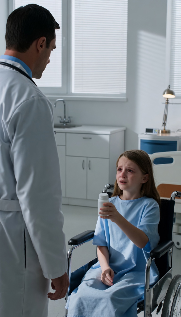 The Doctor Froze After Reading The Label On The Girl’s Medicine