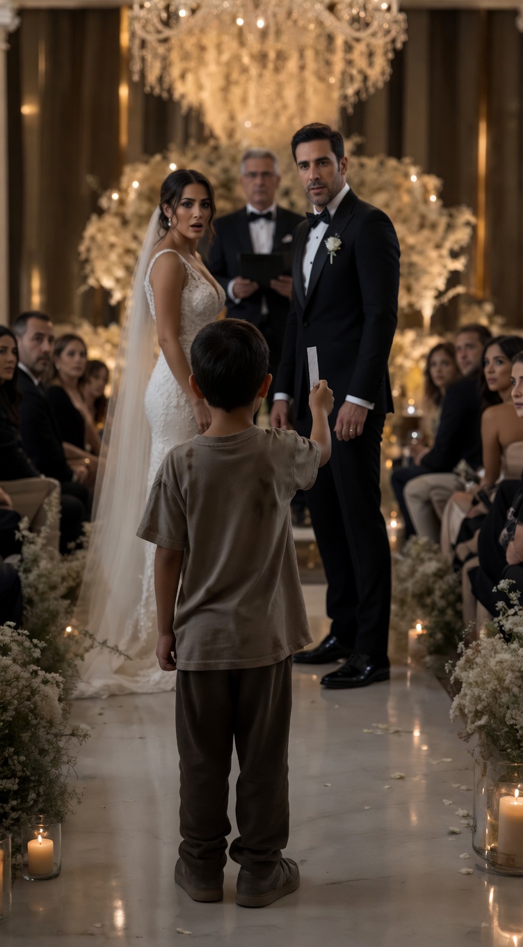 A Little Boy Interrupted A Millionaire Wedding Carrying A Secret From The Past