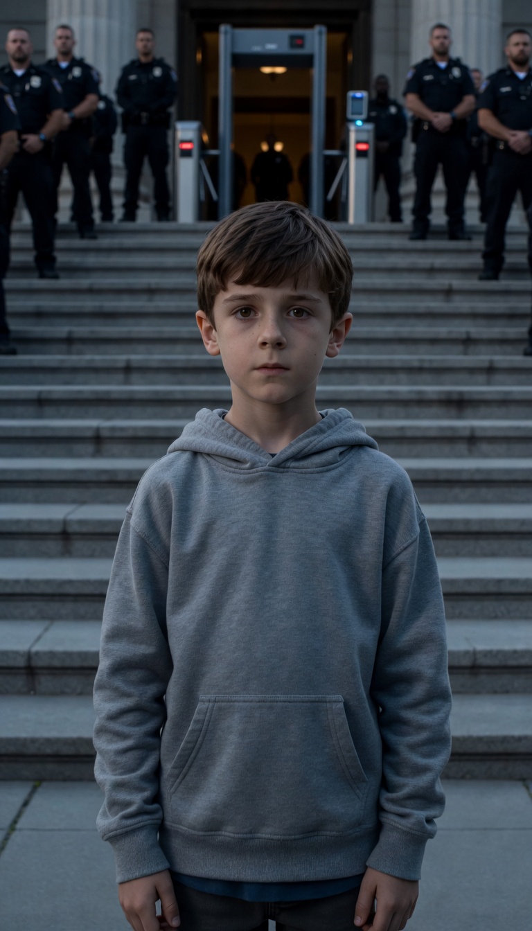 A Soaked Little Boy Walked Into The Most Protected Building In The City Carrying One Ring