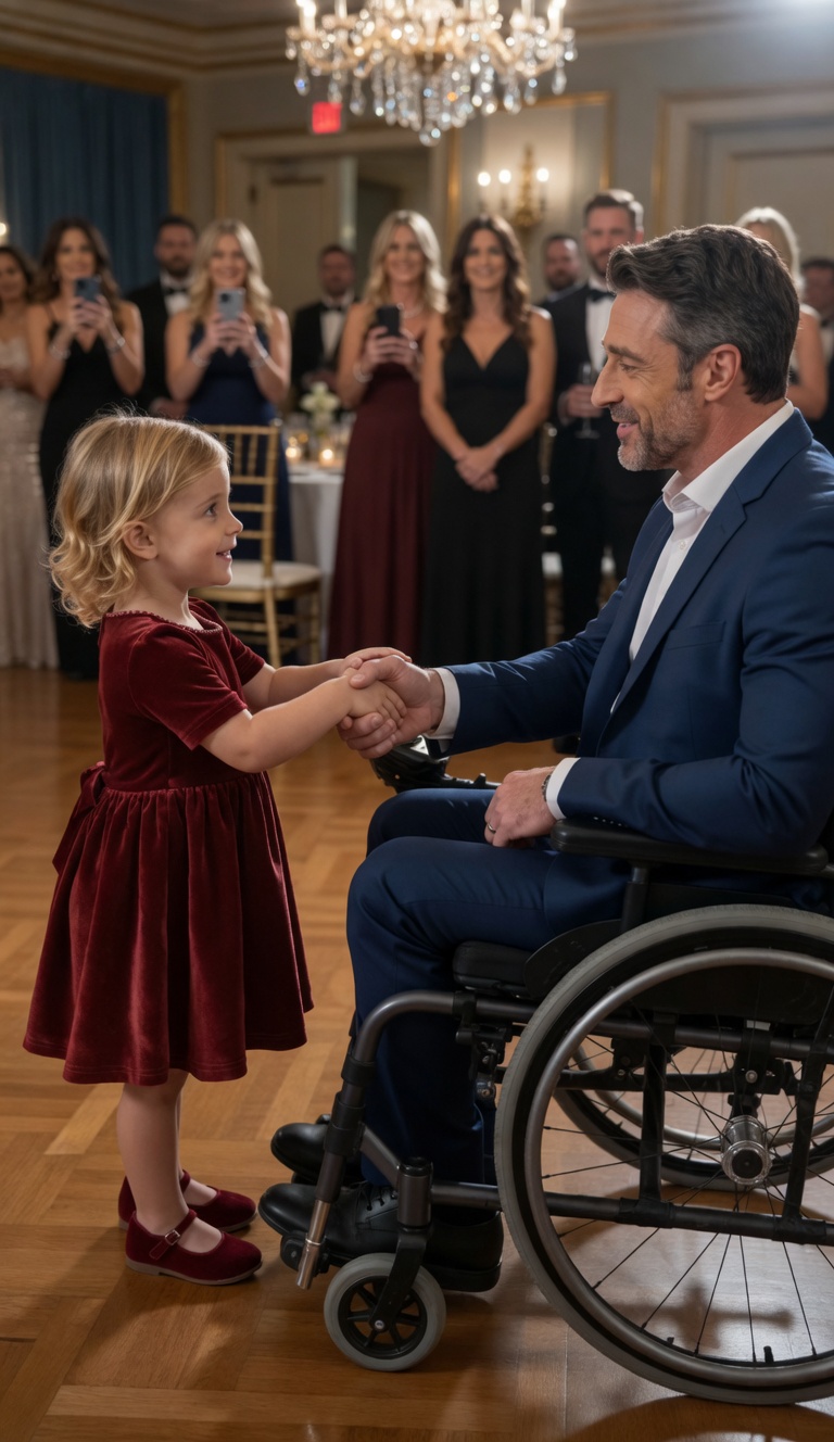 A Tiny Girl Asked A Billionaire In A Wheelchair If He Needed Help… And Changed His Life Forever
