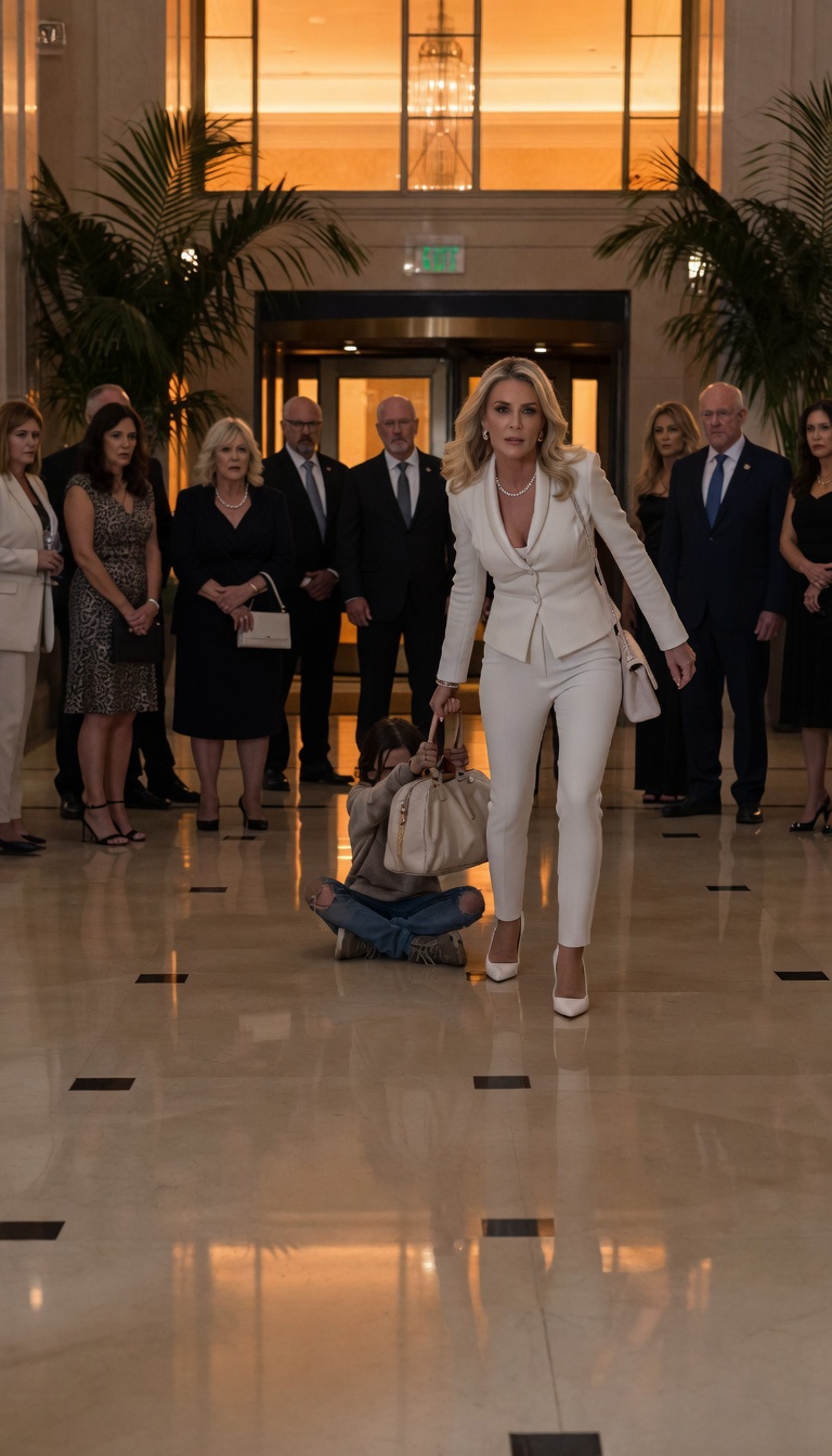 When the little girl refused to let go of the bag... FULL STORY