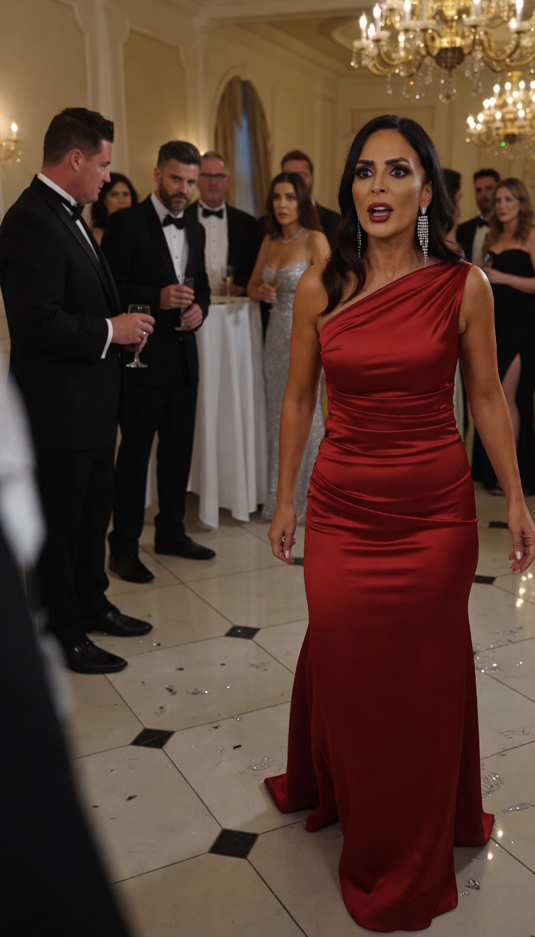 The Woman In Red Mocked The Wrong Maid At The Luxury Party
