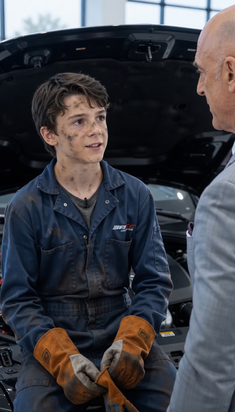 A Grease-Covered Boy Humiliated An Entire Luxury Supercar Showroom